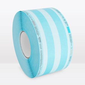 Rollo papel bilaminado BOLSAPLAST con fuelle - 10x4 x 100mts - Proceso ETO/FO/Vapor