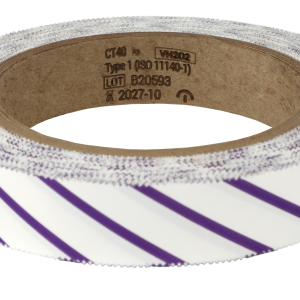 Rollo de cinta adhesiva TERRAGENE para empaque - medidas: 20 mm x 50 mt - Proceso H2O2