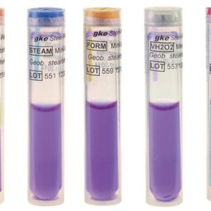 Indicador Biológico GKE STERI RECORD autocontenido - H2O2 / Plasma